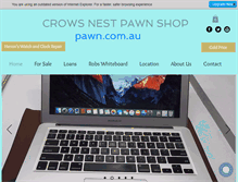 Tablet Screenshot of pawn.com.au